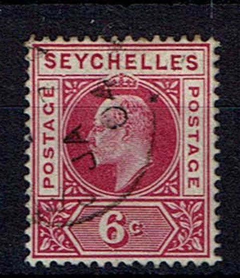 Image of Seychelles SG 48a FU British Commonwealth Stamp